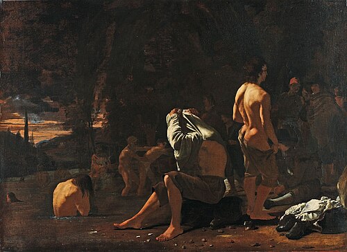 Bathing Men in the Evening Light, 1655, Michiel Sweerts