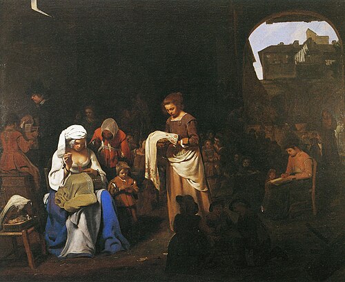 The Schoolroom, 1650, Michiel Sweerts