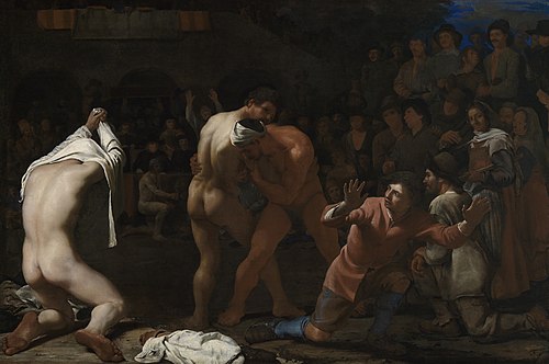 The Wrestling Match, 1648, Michiel Sweerts