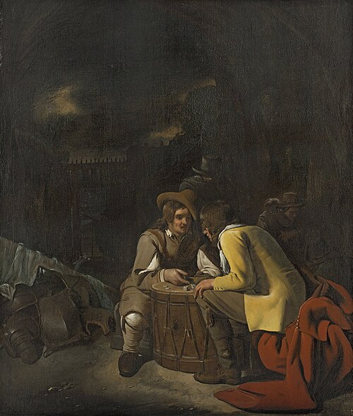 Soldats jouant aux dés, 1655, Michiel Sweerts
