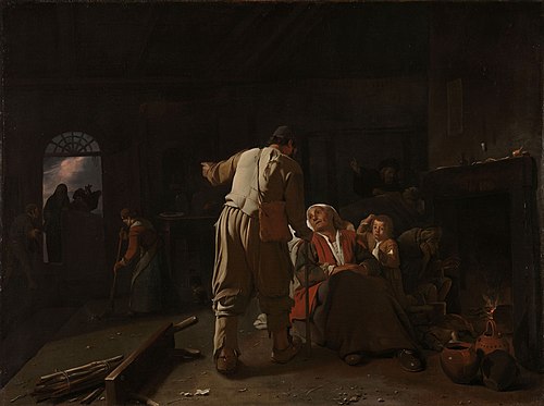 Visiting the Sick, 1646, Michiel Sweerts