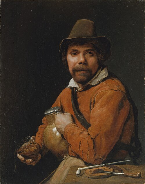 Man Holding a Jug, 1660, Michiel Sweerts