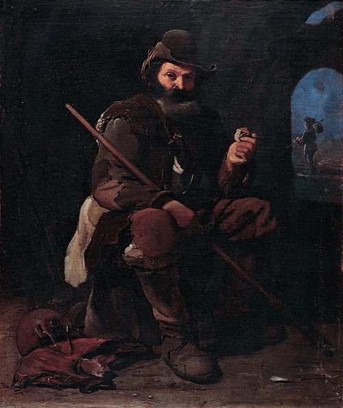 Old pilgrim, 1650, Michiel Sweerts