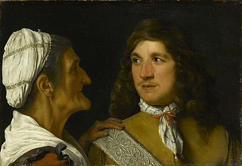 Young Man and a Procuress, 1660, Michiel Sweerts
