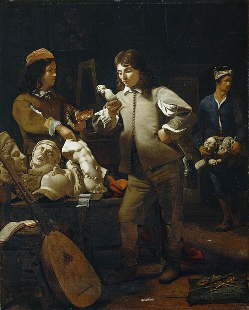 In the Studio, 1652, Michiel Sweerts