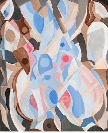 Untitled (Abstract Composision), 1910, Thorvald Hellesen