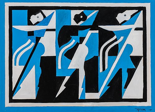 Composition, 1926, Thorvald Hellesen