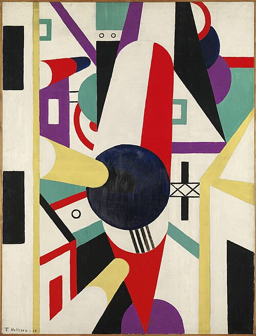 Painting, 1920, Thorvald Hellesen