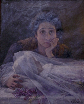Douleur sans larmes, 1899, Antonio Coll Pi