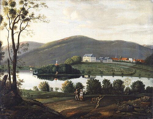 Bogstad gård, after Erik Pauelsen, 1800, Fredrik Petersen