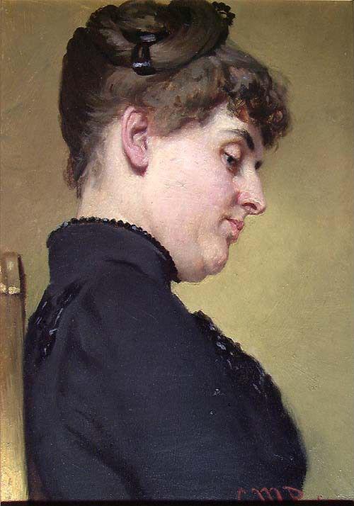 Portrait of a Lady, , Christian Meyer Ross