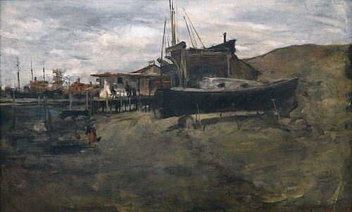 The Coast Scene, 1879, John Henry Twachtman