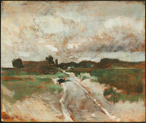 Paysage, 1887, John Henry Twachtman