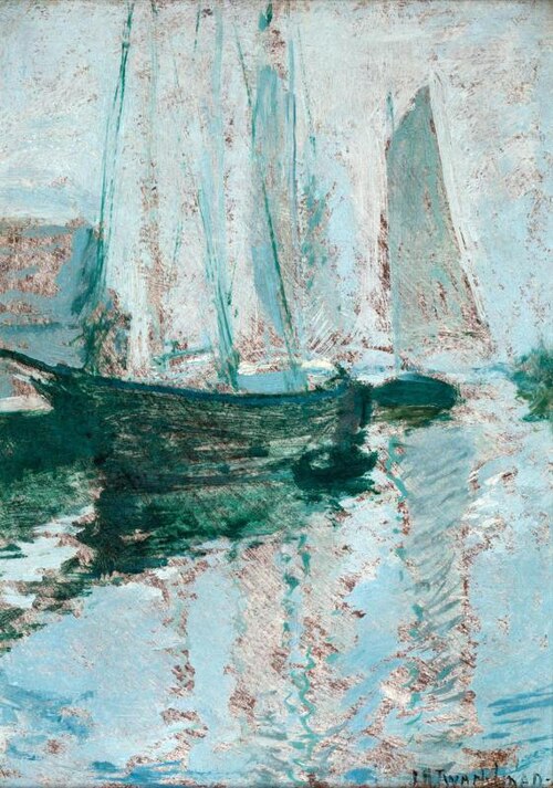 Gloucester Boats, 1901, John Henry Twachtman