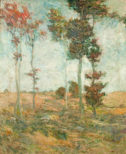 Summer Trees, 1887, John Henry Twachtman
