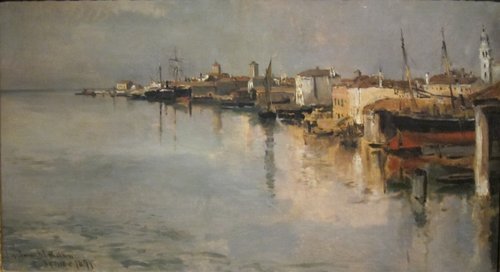 Venice, 1877, John Henry Twachtman