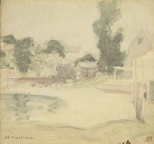 The End of the Rain, 1900, John Henry Twachtman