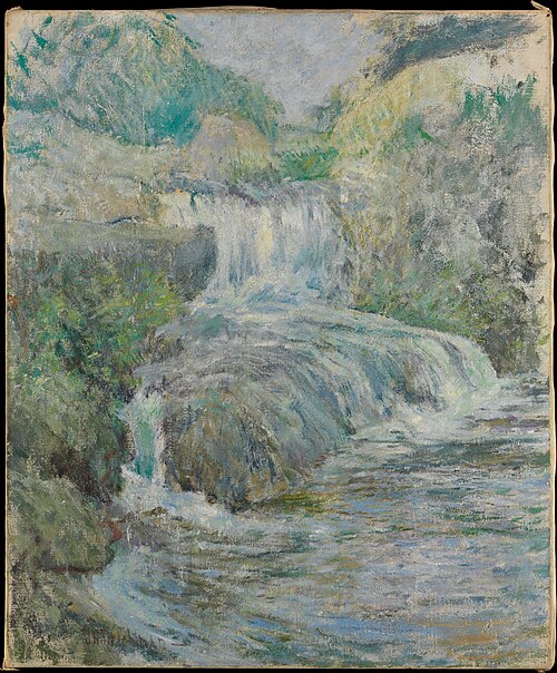 Waterfall, 1889, John Henry Twachtman