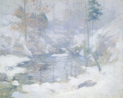 Winter Harmony, 1890, John Henry Twachtman