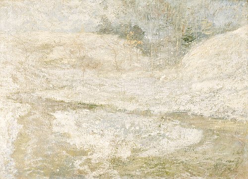 The Brook, Greenwich, Connecticut, 1895, John Henry Twachtman
