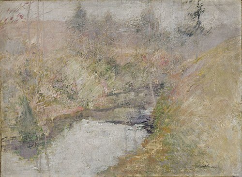 Hemlock Pool, 1895, John Henry Twachtman