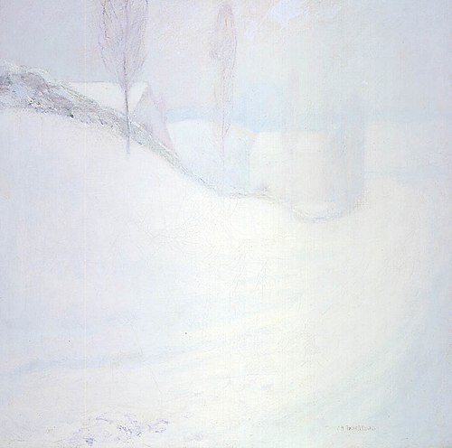 Round Hill Road, 1895, John Henry Twachtman