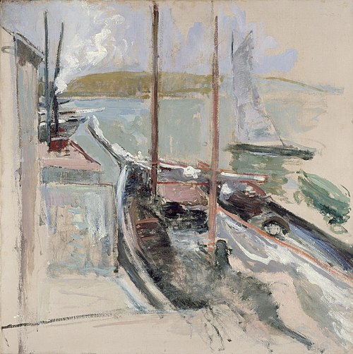 Harbor Scene, 1900, John Henry Twachtman