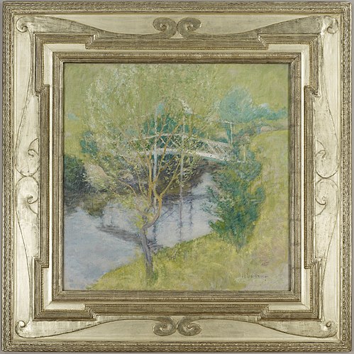 The White Bridge, 1895, John Henry Twachtman