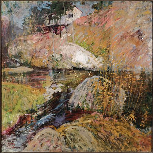 My Summer Studio, 1900, John Henry Twachtman
