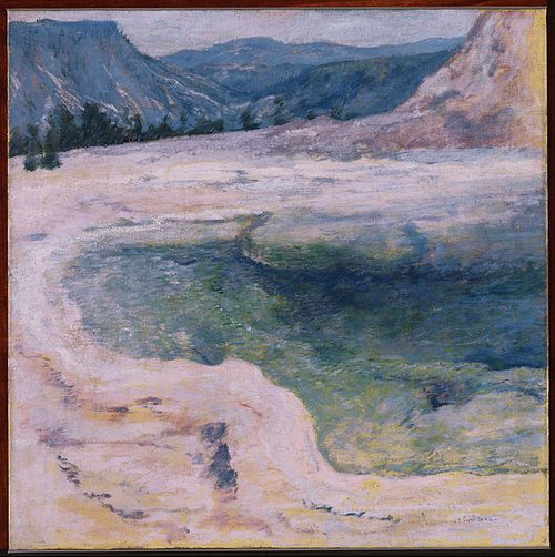 The Emerald Pool, 1895, John Henry Twachtman