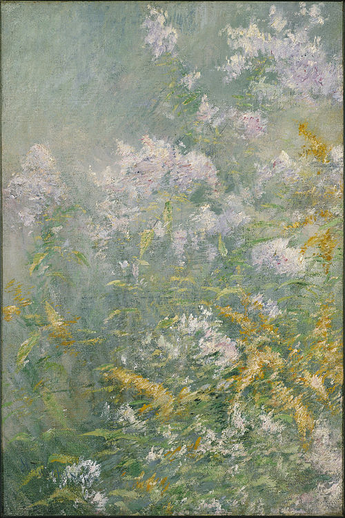 Meadow Flowers (Golden Rod and Wild Aster), 1892, John Henry Twachtman