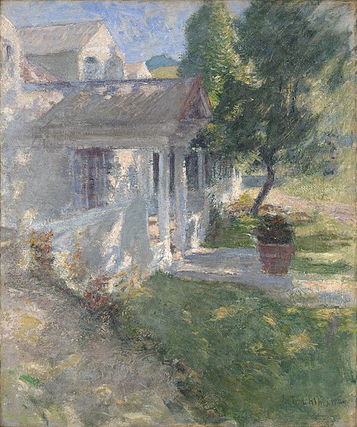 My House, , John Henry Twachtman
