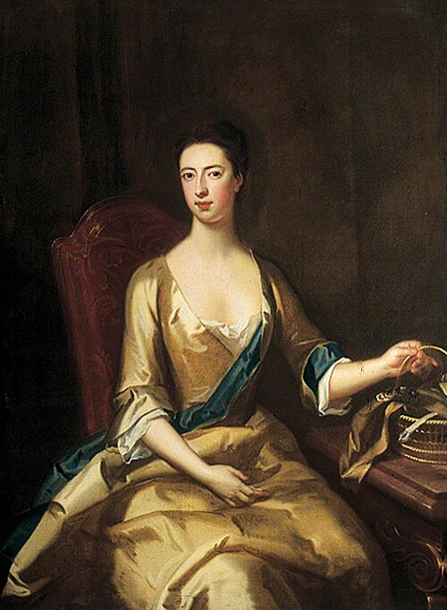 Mary Hungate, Lady Gascoigne, 1728, Enoch Seeman