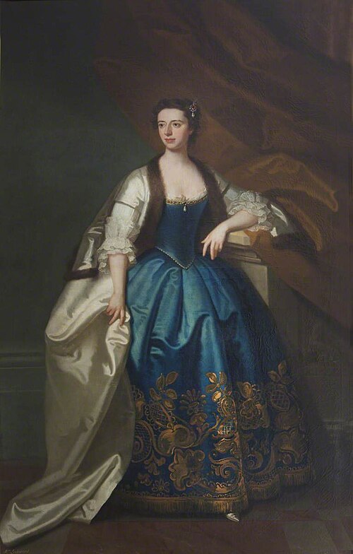 Anna Catherine Vernon, Mrs Richard Lockwood (1710-1757), 1741, Enoch Seeman