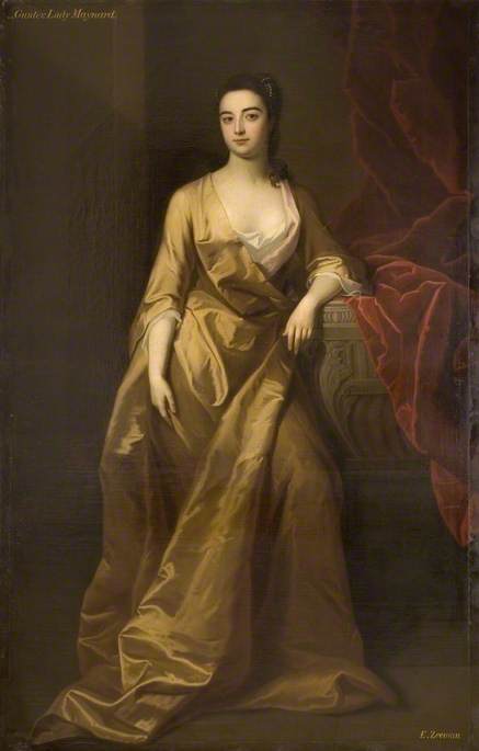 Portrait Of A Lady Maynard, 1729, Enoch Seeman