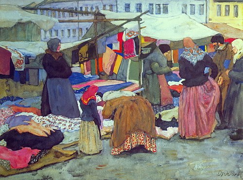 Soft goods. Rostov the Great, 1905, Constantin Juon
