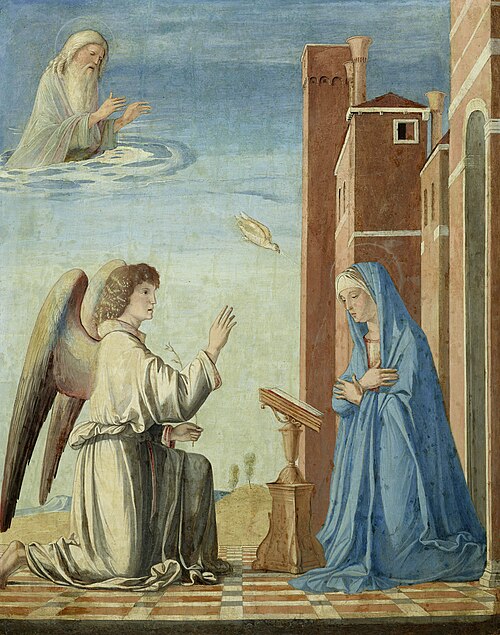 The Annunciation, 1448, Francesco Pesari