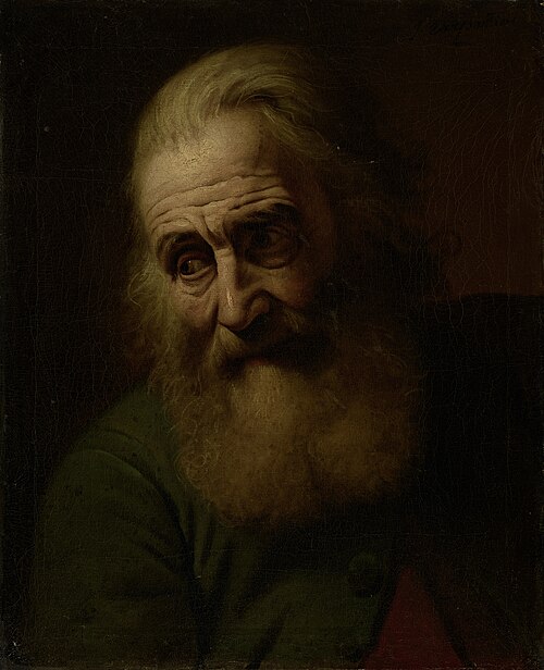 Tête d'un vieillard, 1793, 