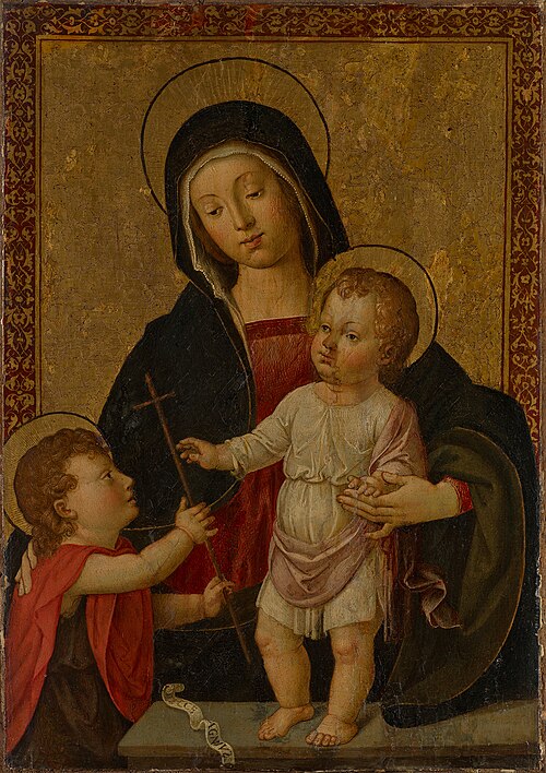 The Virgin and Child with the Young St. John, 1550, 