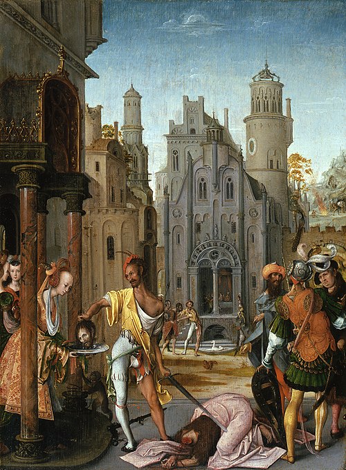 The Beheading of St. John the Baptist, 1520, 