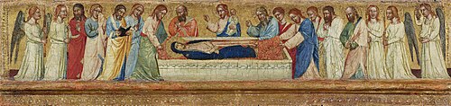 Entombment of Mary, 1350, 