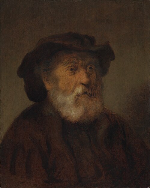 Old Man with a White Beard, 1650, Salomon Koninck