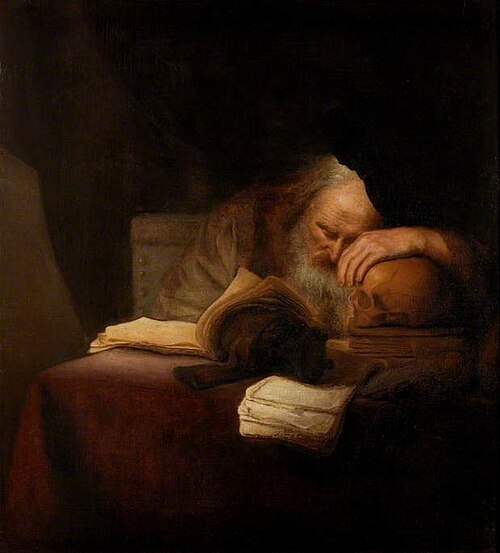A Philosopher, 1647, Salomon Koninck