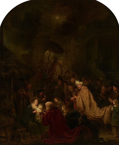 L’adoration des mages, 1650, Salomon Koninck