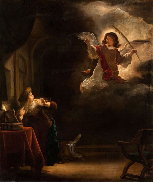 L'Annonciation, 1655, Salomon Koninck