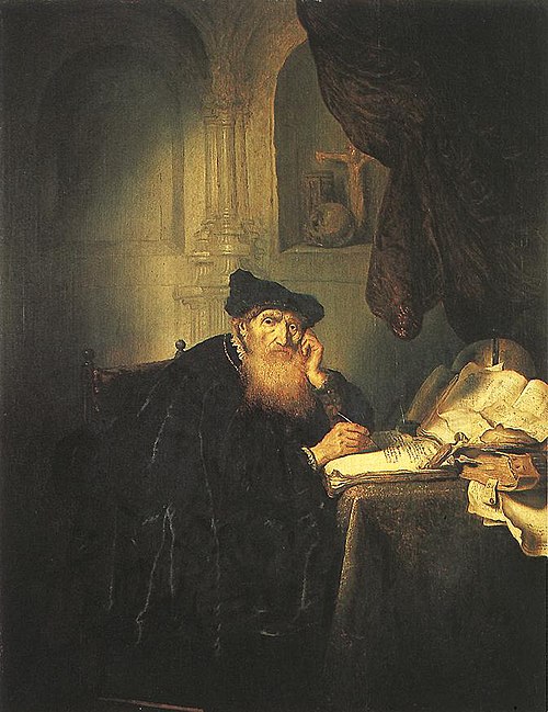 Un Philosophe, 1635, Salomon Koninck