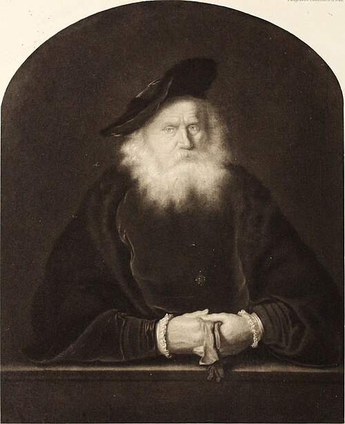 Old Man with a Beard, 1650, Salomon Koninck