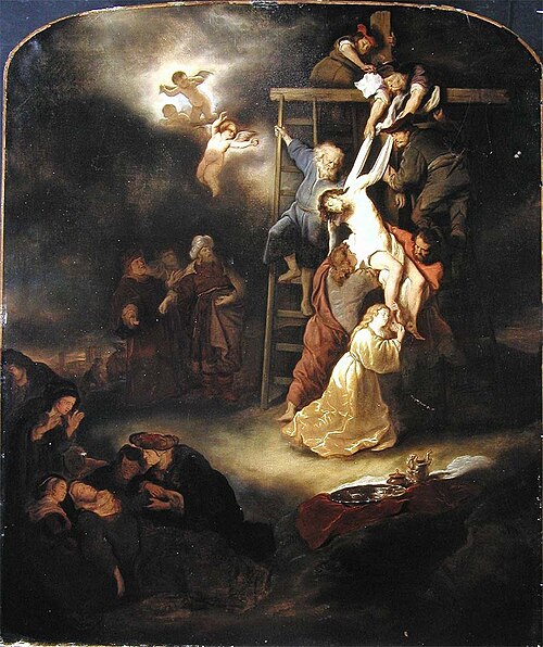 Descent from the Cross, 1653, Salomon Koninck