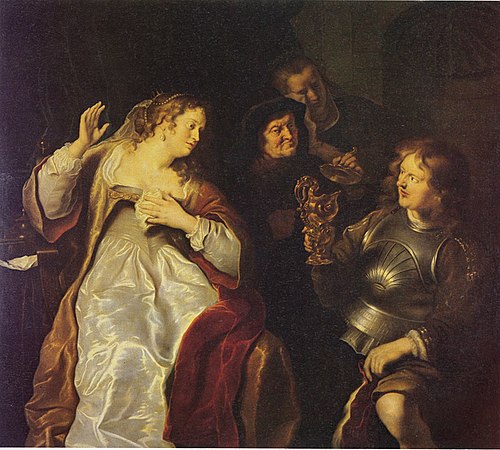 Sophonisba Receives the Cup of Poison, 1640, Salomon Koninck