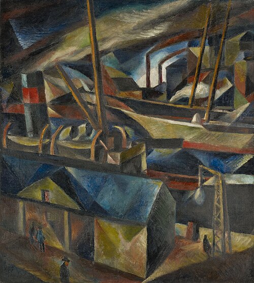 Hafenanlage, 1912, Paul Adolf Seehaus